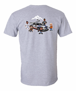 2025 Crew Shirts Grey